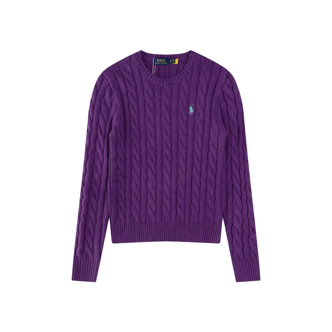 P220 #R91 RALPH LAUREN Ralph Lauren fourteen colors classic small label embroidery round neck pullover cable cardigan sweater men's top, high-density LOGO embroidery on the chest, original customization of tag accessories. Made of pure cotton yarn, pure cotton is skin-friendly and comfortable, small label war horse embroidered twist button round neck sweater 🐎 high quality, follow the blogger to learn how to wear it! Let’s buy a Ralph Lauren cable sweater. It’s a super hard-to-find series after it became popular. It’s hard to find one on the official website. It’s simple and practical to wear, with a lazy and loose feel. The thickened fabric has more texture, feels soft and delicate, and has a loose fit. Whether worn alone or layered, you can wear different styles of fashion with just one piece!   Size：XS S M L Sleeve length: 59/60/61/62/63